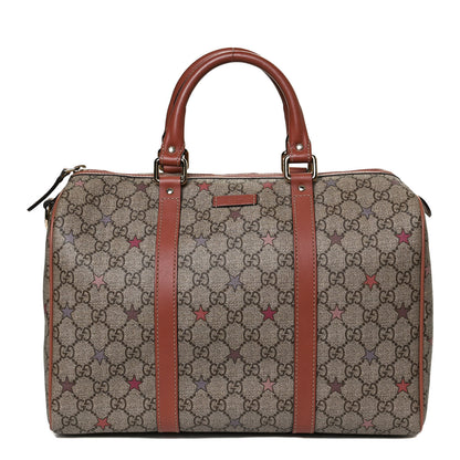 Gucci GG Supreme Stars Medium Joy Boston Pink 1 of 14
