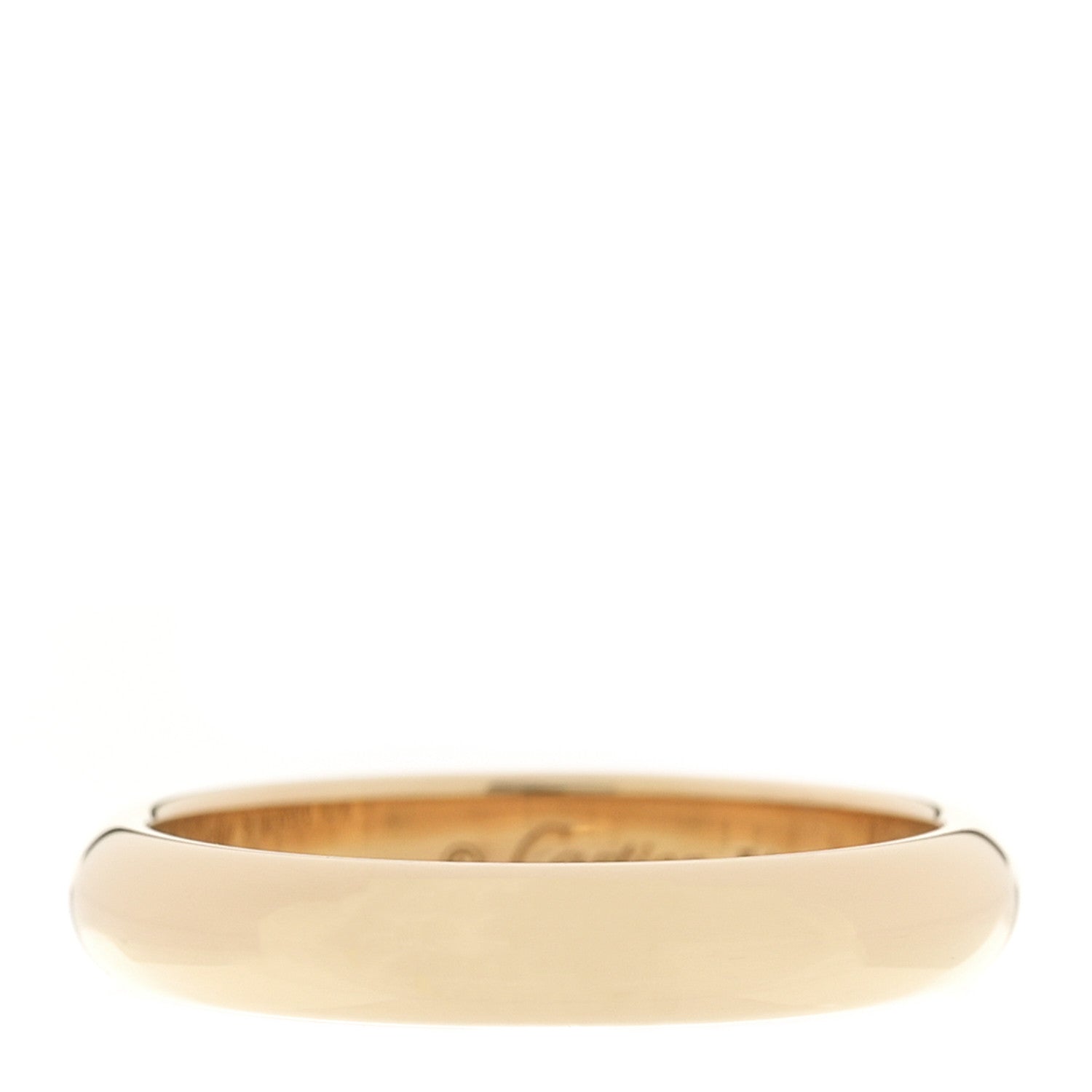 Cartier 18K Yellow Gold 3.5mm 1895 Wedding Band Ring 54 7 1 of 5
