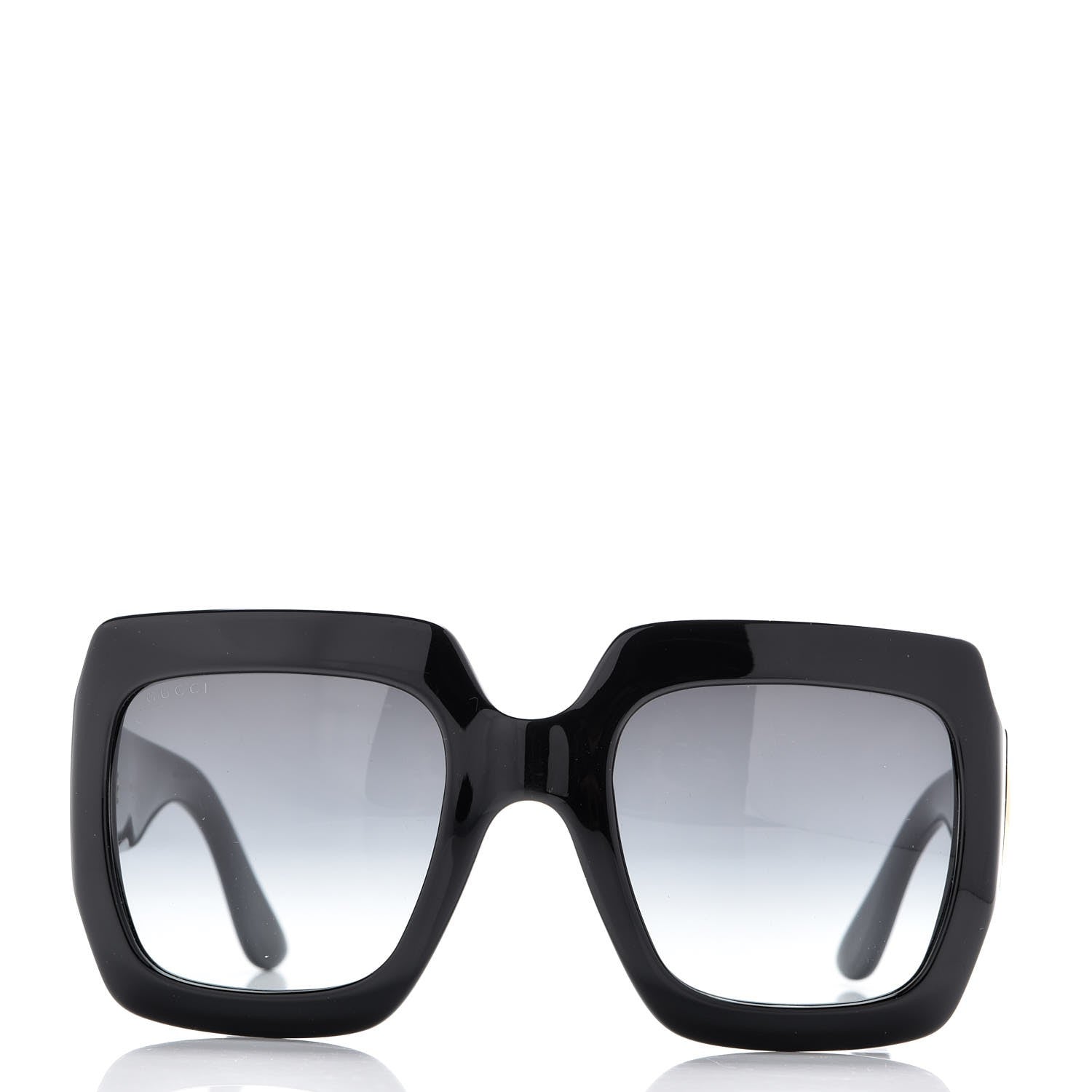 Gucci Acetate Square Frame Sunglasses GG0053S Black 2 of 8