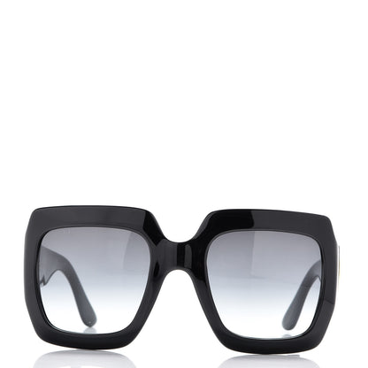 Gucci Acetate Square Frame Sunglasses GG0053S Black 2 of 8