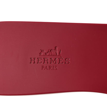 Hermes Rubber Aloha Sandals 37 Rose Baie 7 of 10