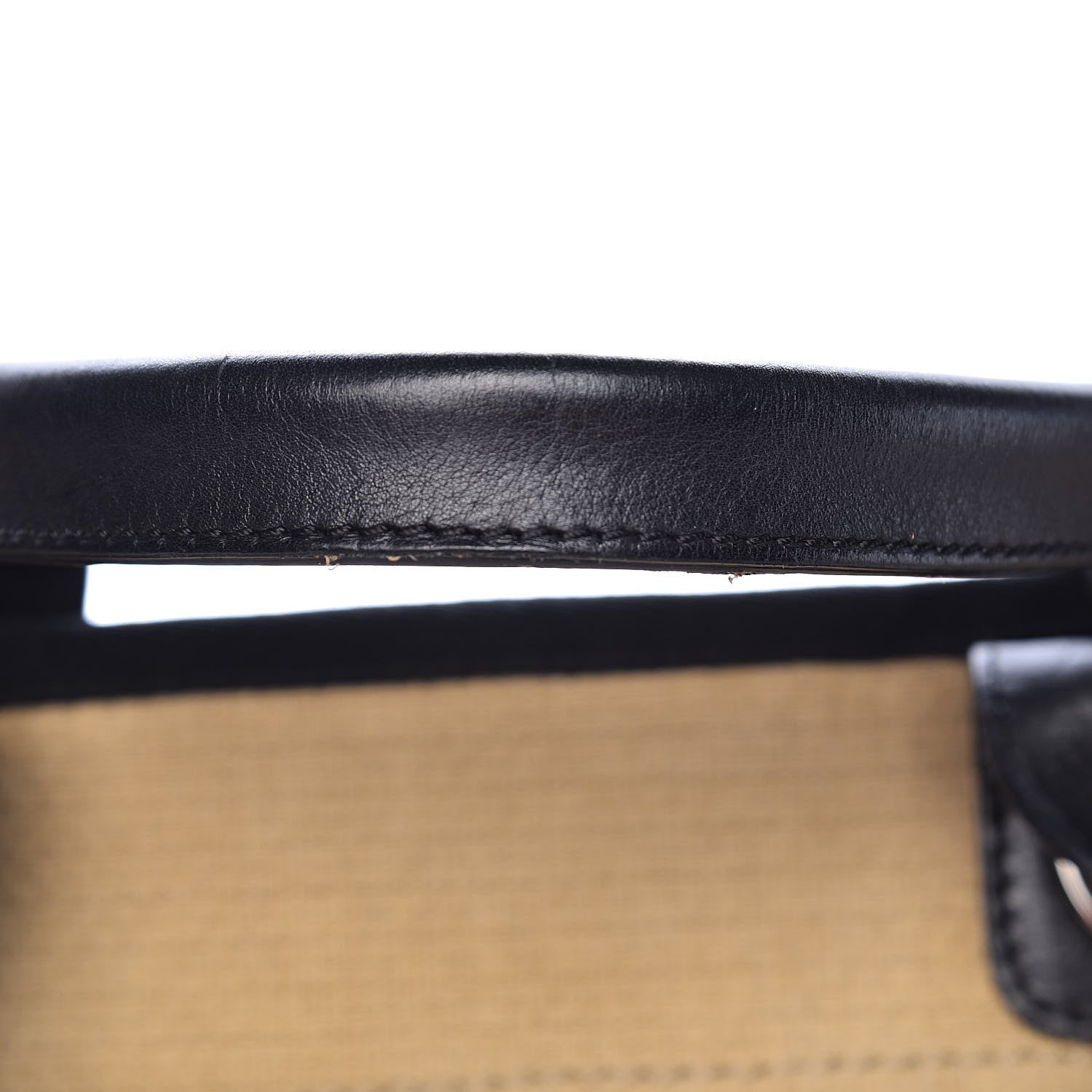Chanel Canvas Large Deauville Tote Beige Black 8 of 14