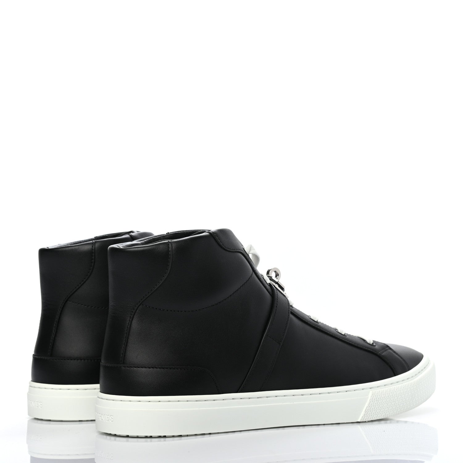 Hermes Calfskin Mens Daydream Sneakers 43.5 Black 4 of 9
