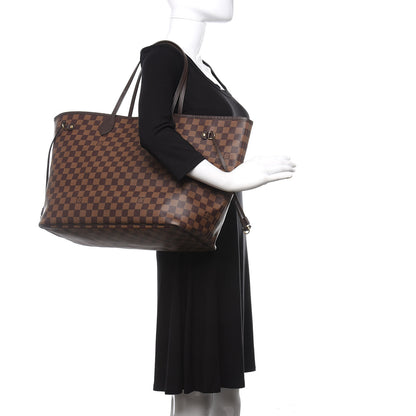 Louis Vuitton Damier Ebene Neo Neverfull GM 2 of 17