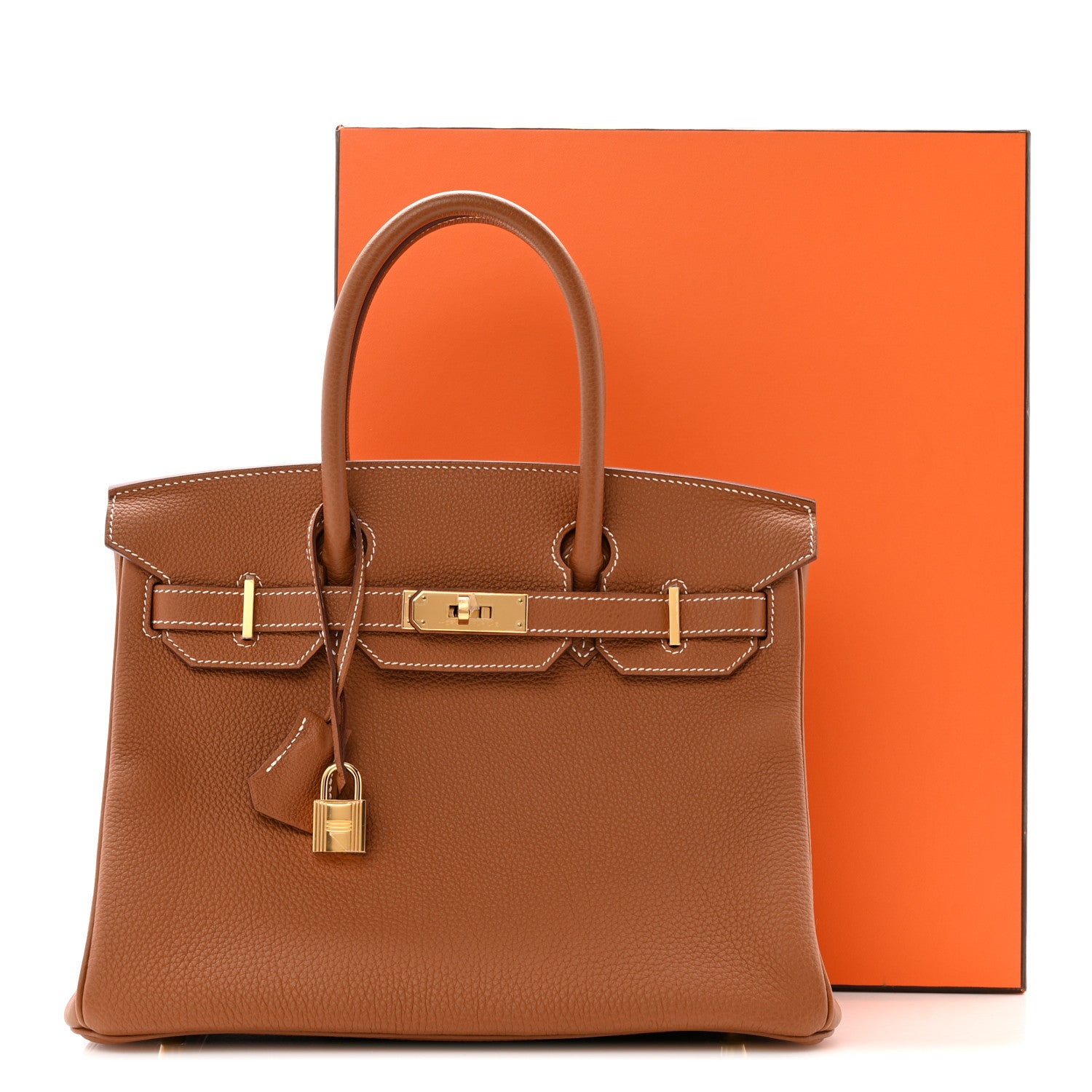 Hermes Togo Birkin 30 Gold 15 of 15
