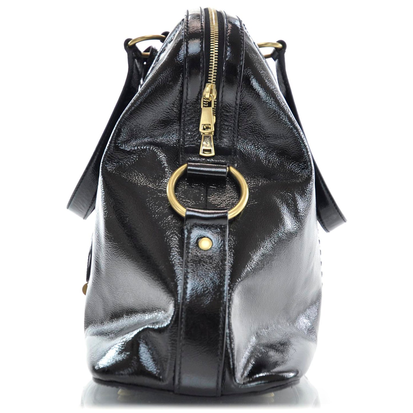 Patent Leather Oversized Muse Black