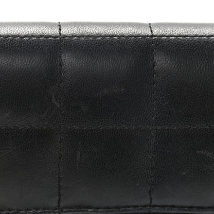 Chanel Lambskin Quilted Mini Chocolate Bar Camellia Flap Black 12 of 13