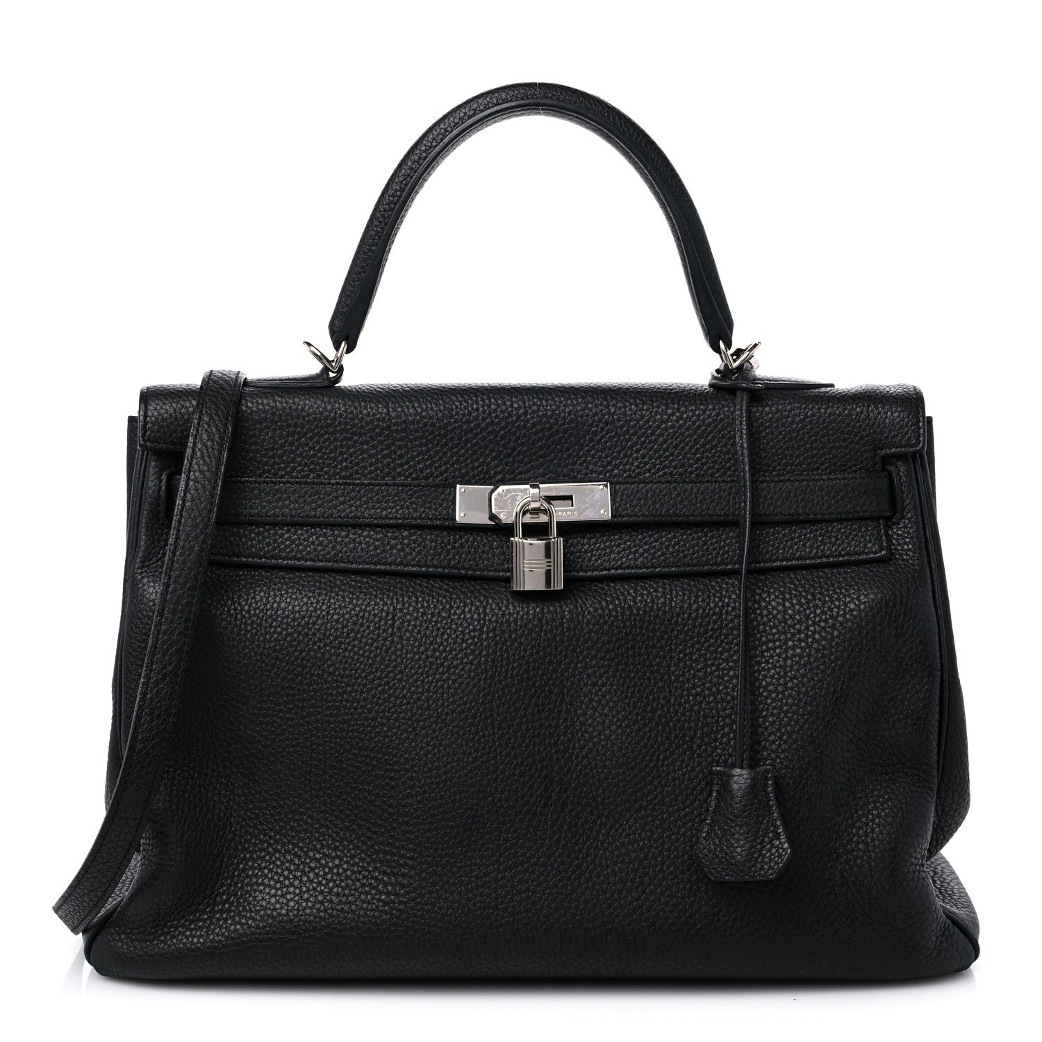 Hermes Togo Kelly Retourne 35 Black 1 of 14