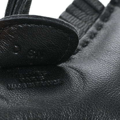 Hermes Milo Lambskin Grigri Rodeo Horse Bag Charm PM So Black 3 of 3