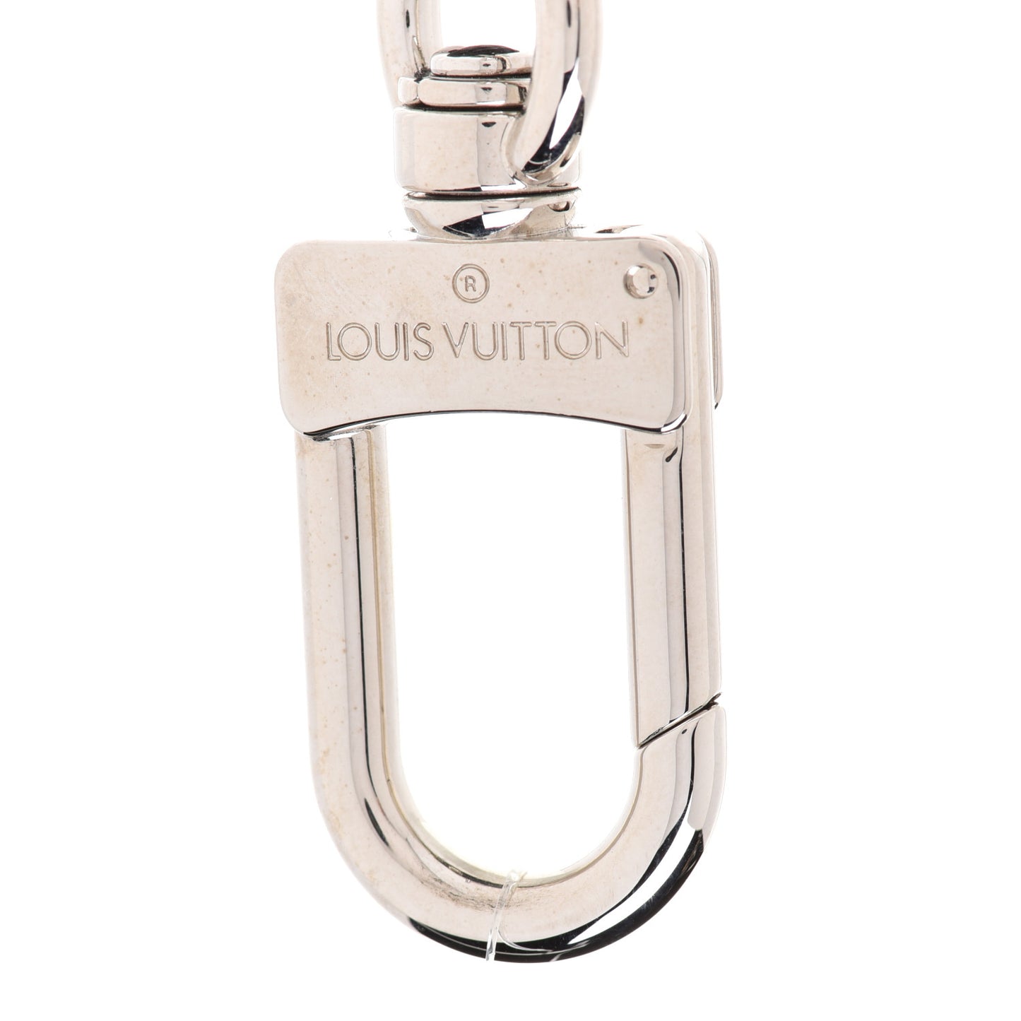 Palladium Damier Graphite Rope Bag Charm Key Holder