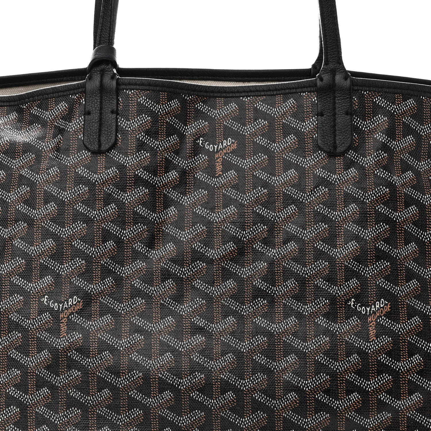Goyard Goyardine Saint Louis PM Black 9 of 11