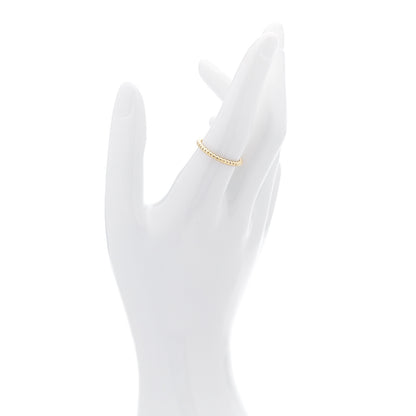 Van Cleef & Arpels 18K Yellow Gold Small Perlee Ring 57 8 2 of 5