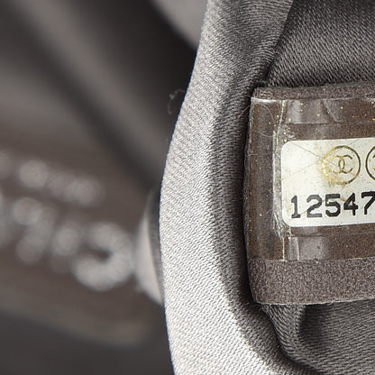 Chanel Calfskin Bubble Quilt Hobo Grey 7 of 7
