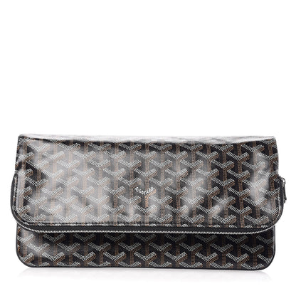 Goyard Goyardine Sainte Marie Soft Clutch Black 1 of 10