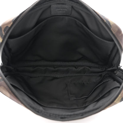 Prada Nylon Camouflage Print Clutch Khaki 5 of 11
