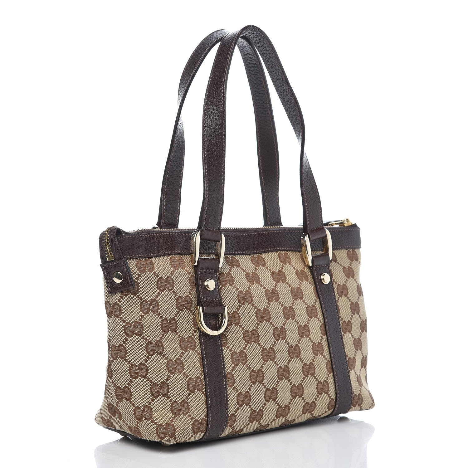 Gucci Monogram Small Abbey Dark Brown 3 of 7