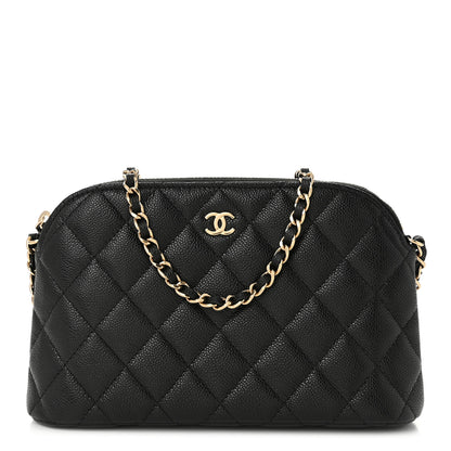 Chanel Caviar Quilted Classic Clutch With Chain Black 1 of 11