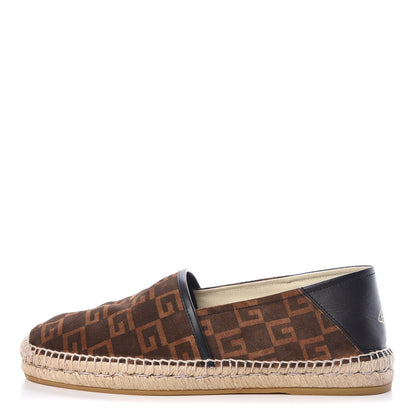 Gucci Suede Square G Mens Espadrilles 9 Sigaro 1 of 12