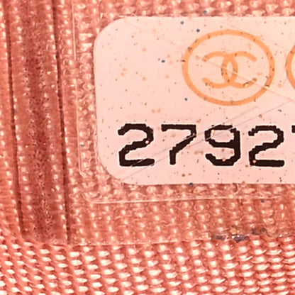 Chanel Caviar Quilted CC Filigree Wallet On Chain WOC Pink 7 of 9