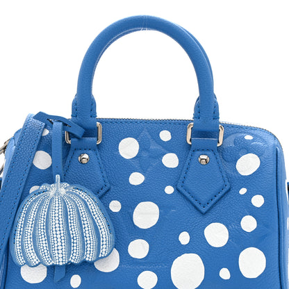 Louis Vuitton LV X YK Empreinte Speedy Bandouliere 20 Blue White 7 of 9