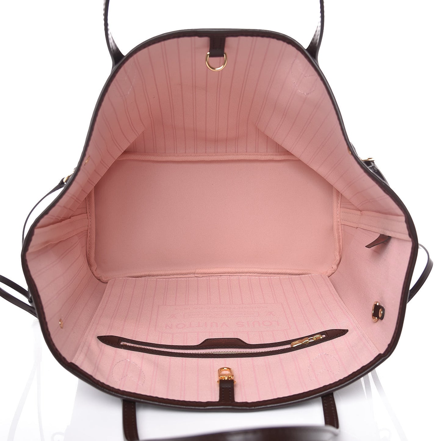 Damier Ebene Neo Neverfull MM Rose Ballerine