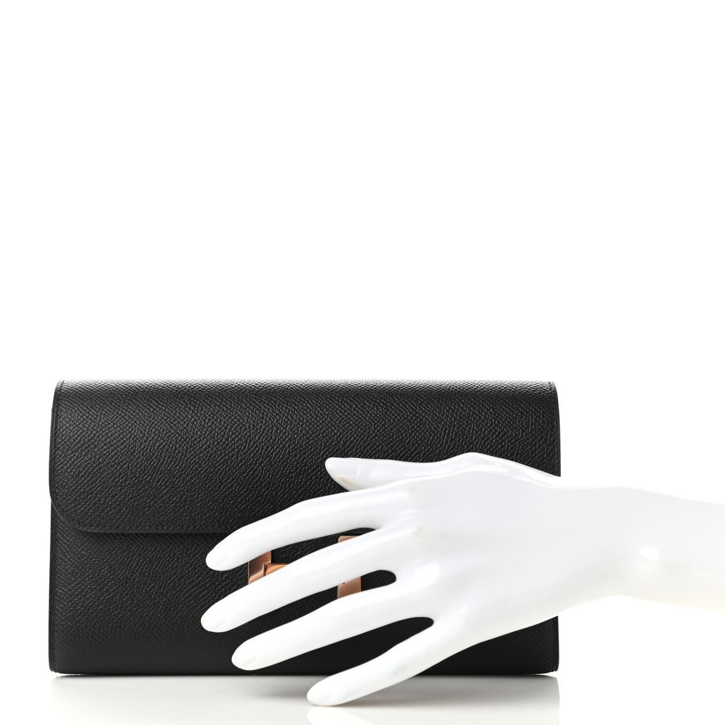 Epsom Constance Long Wallet Black
