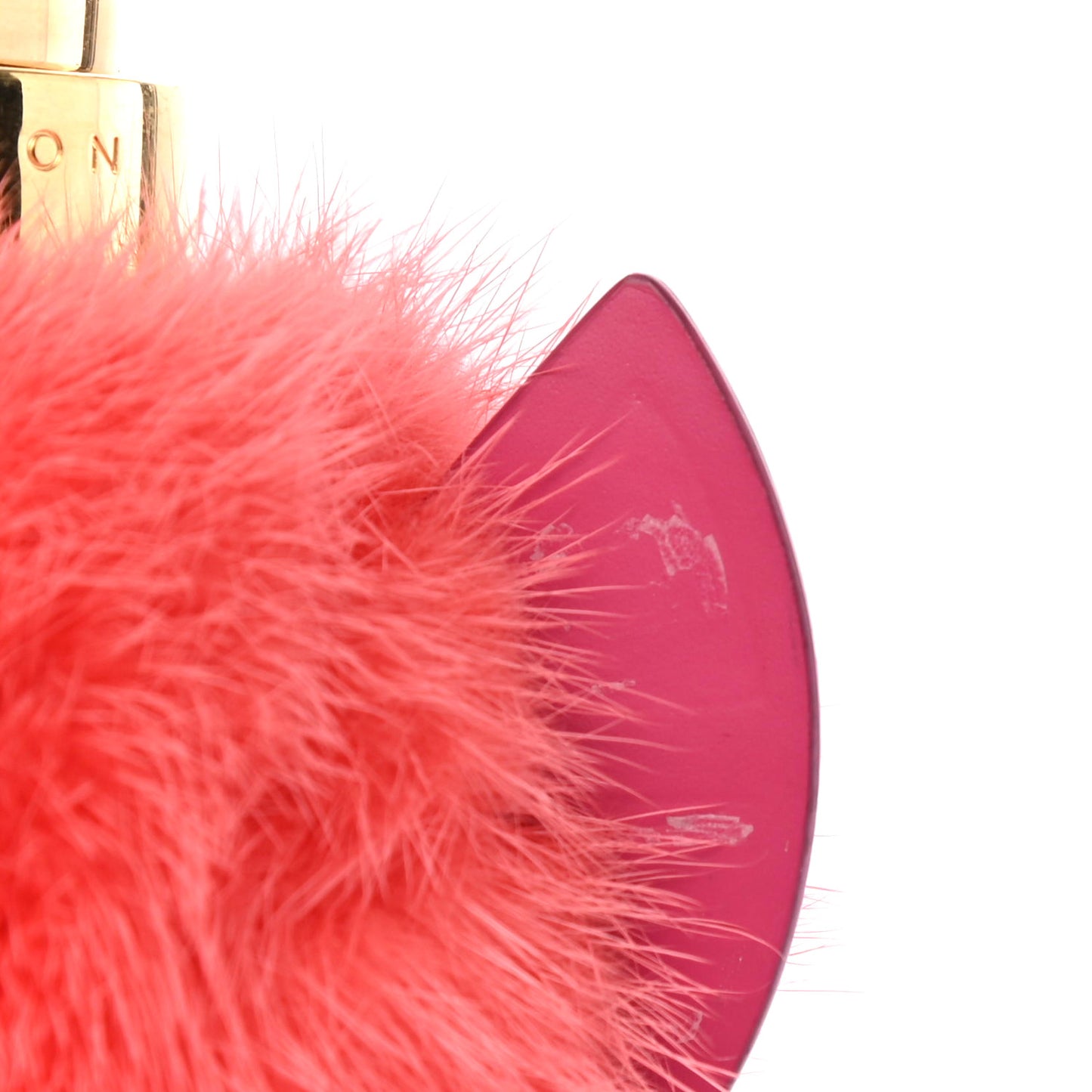 Mink Fur Totem Bag Charm Pink