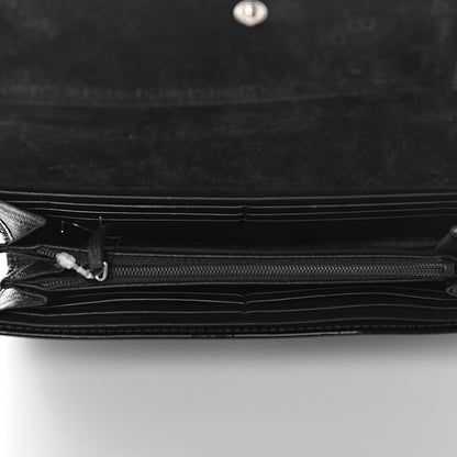 Gucci Patent Microguccissima Nice Wallet Black 5 of 9