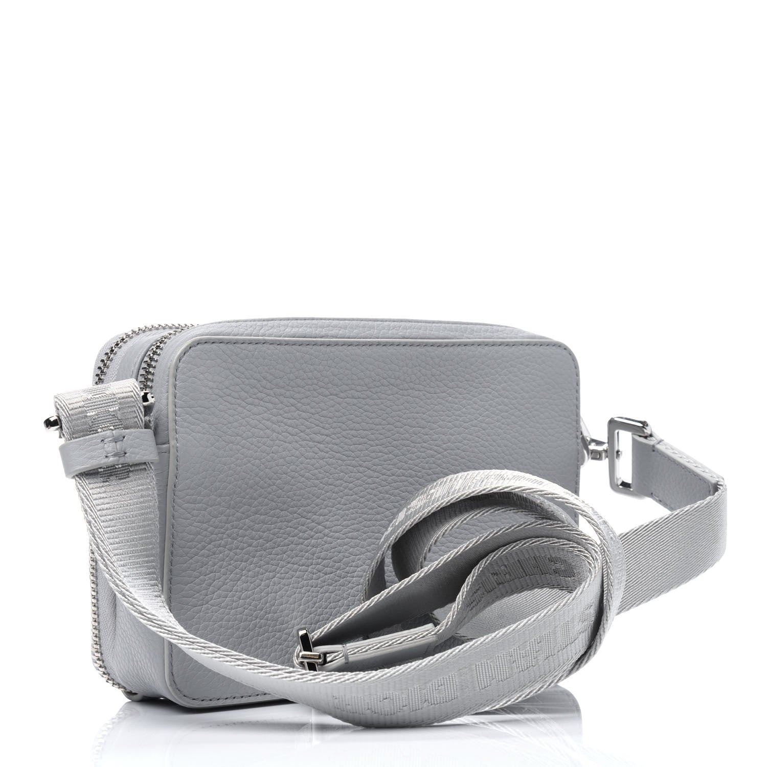 Christian Dior X AIR JORDAN Grained Calfskin Crossbody Grey 3 of 11
