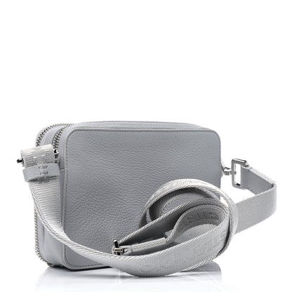 Christian Dior X AIR JORDAN Grained Calfskin Crossbody Grey 3 of 11