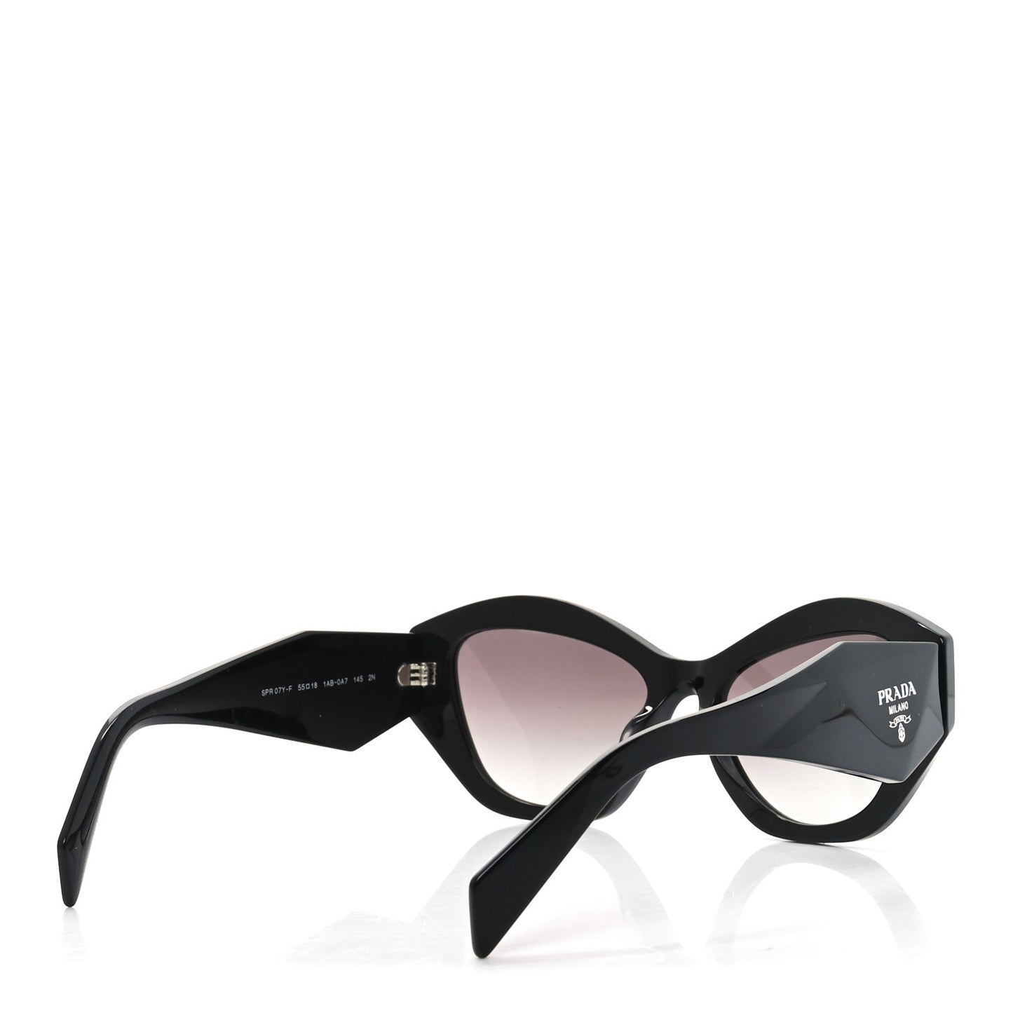 Acetate Symbole Sunglasses SPR 07Y Black