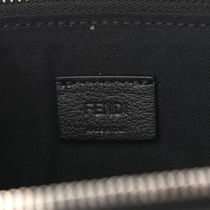 Fendi Vitello Dolce Studded Mini 2Jours Pouch Black Multicolor 7 of 12