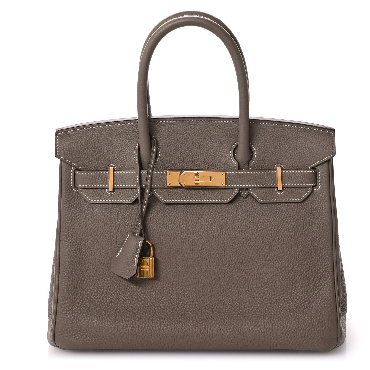 Hermes Togo Birkin 30 Etoupe 1 of 11
