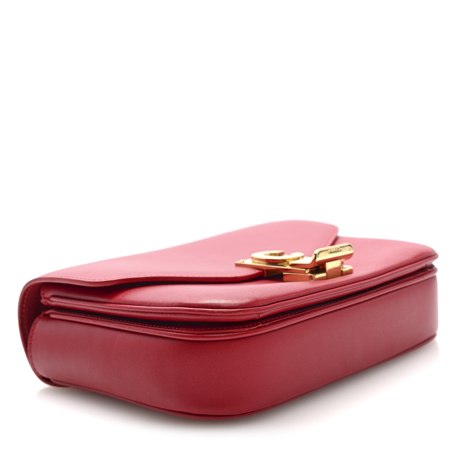 Celine Shiny Calfskin Small C Bag Red 4 of 9
