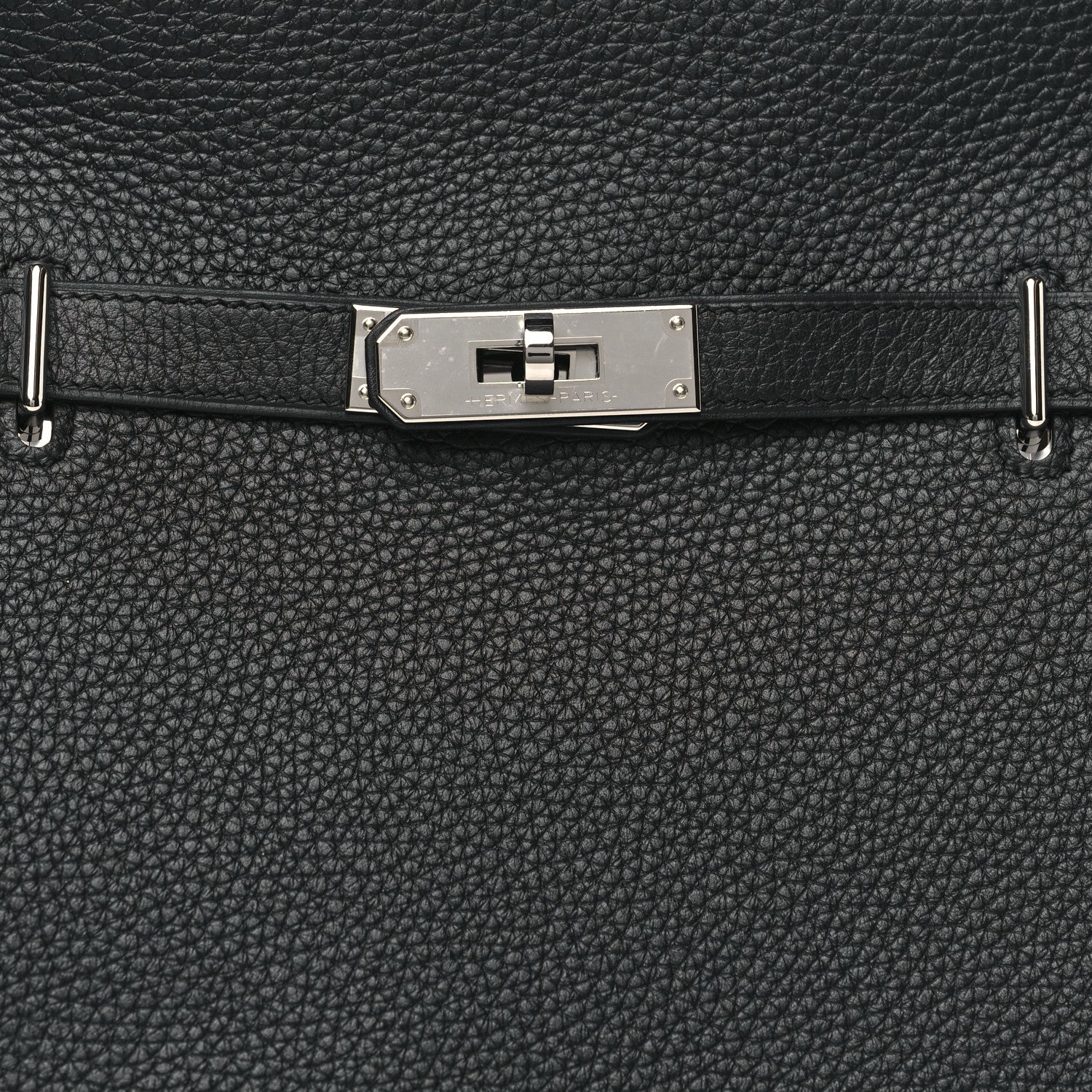 Hermes Taurillon Clemence Jypsiere 28 Black 8 of 10