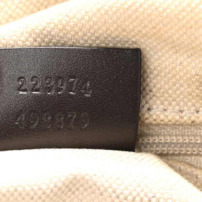 Gucci Monogram Medium Sukey Boston Bag Brown 7 of 10