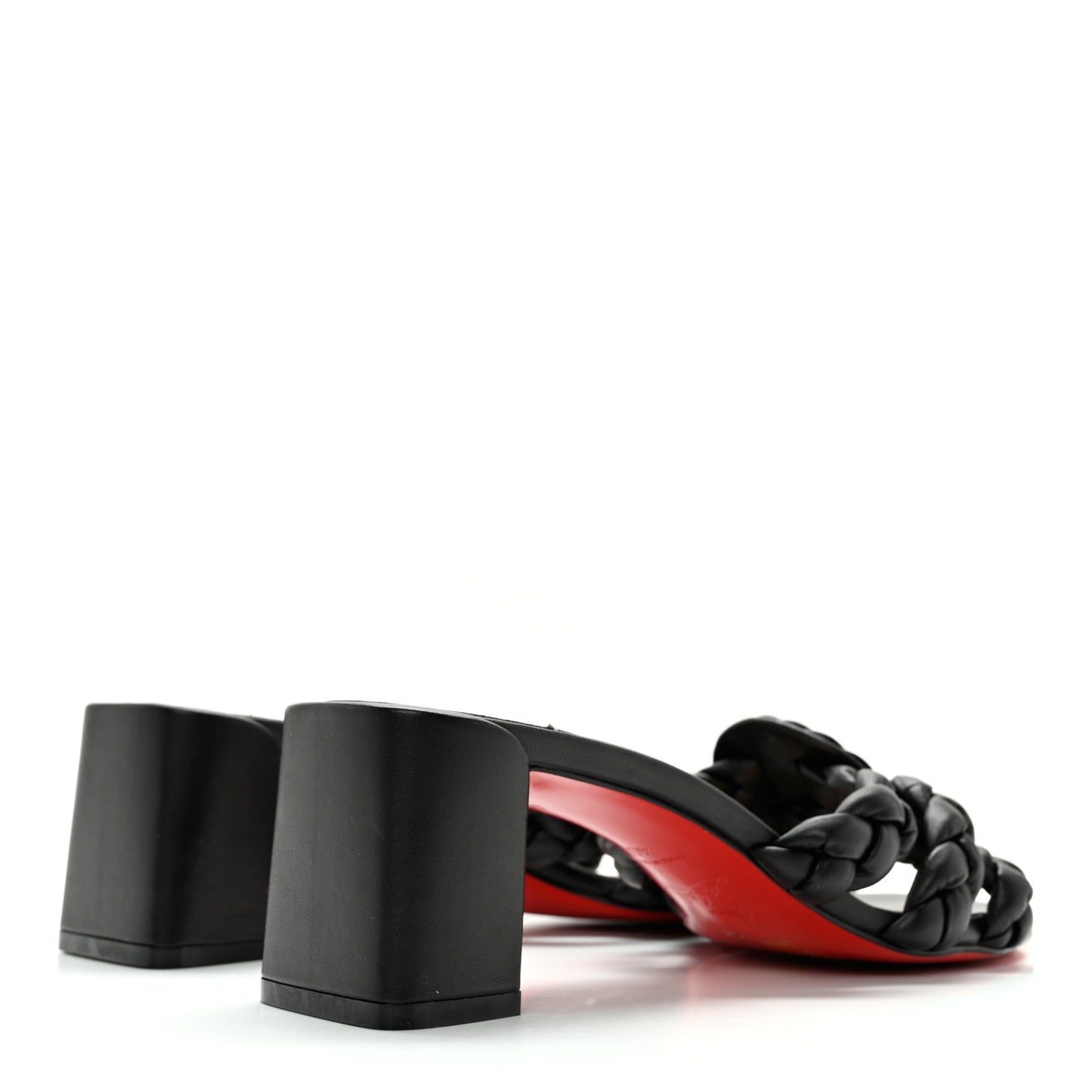 Nappa Marmela Mules 40 Black