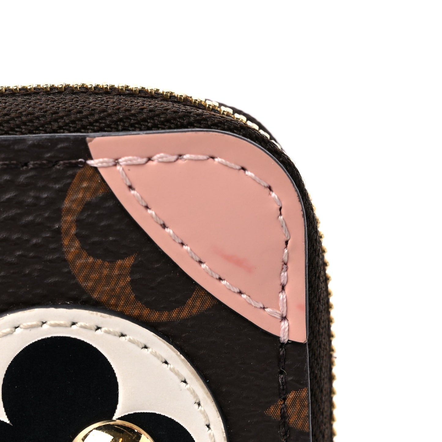 Monogram Valentine Dog Zippy Coin Purse