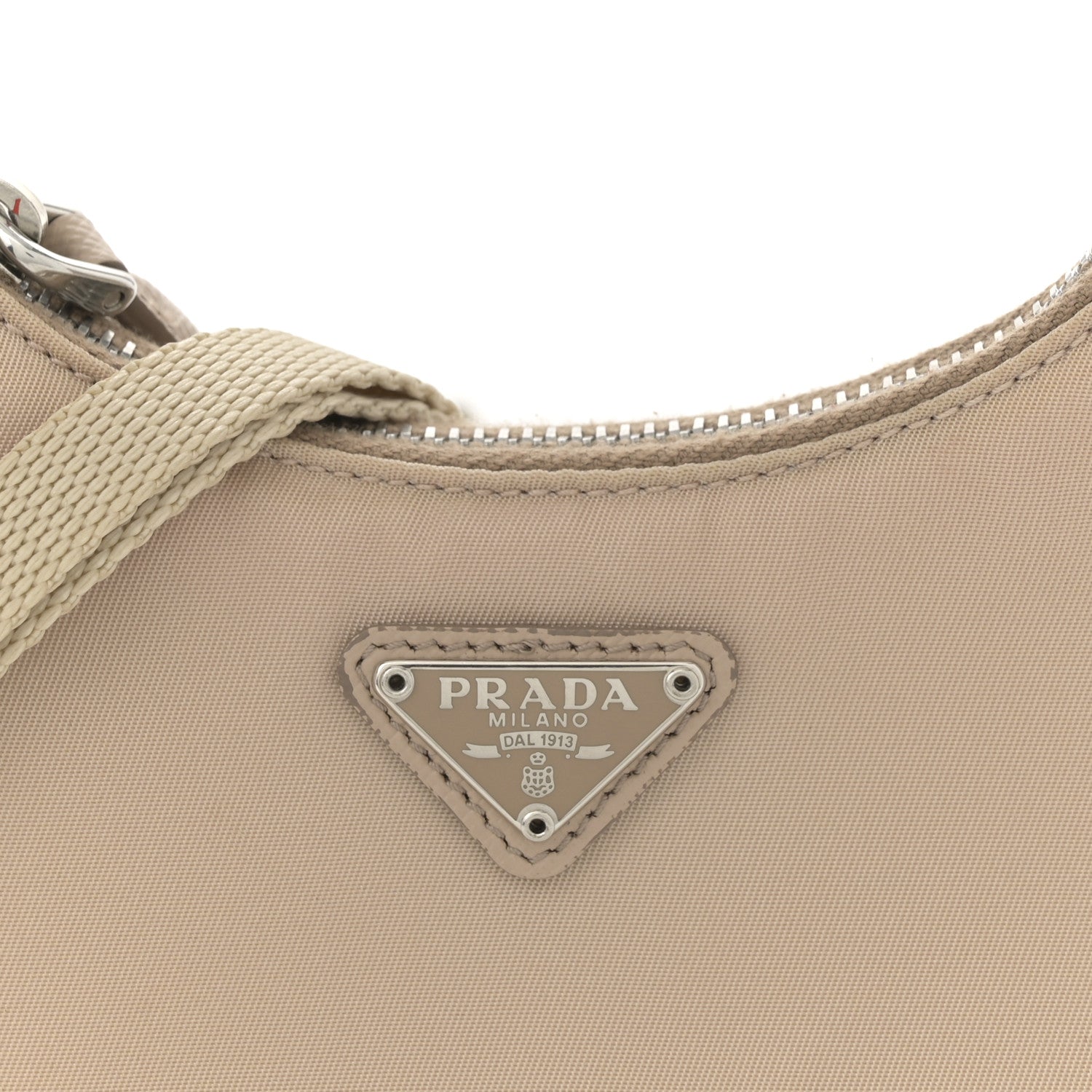 Prada Tessuto Nylon Saffiano Mini Re-Edition 2000 Shoulder Bag Cammeo 8 of 11