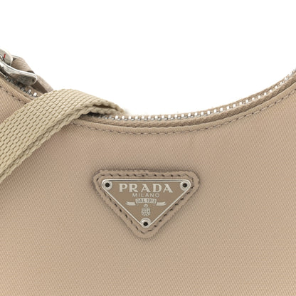 Prada Tessuto Nylon Saffiano Mini Re-Edition 2000 Shoulder Bag Cammeo 8 of 11