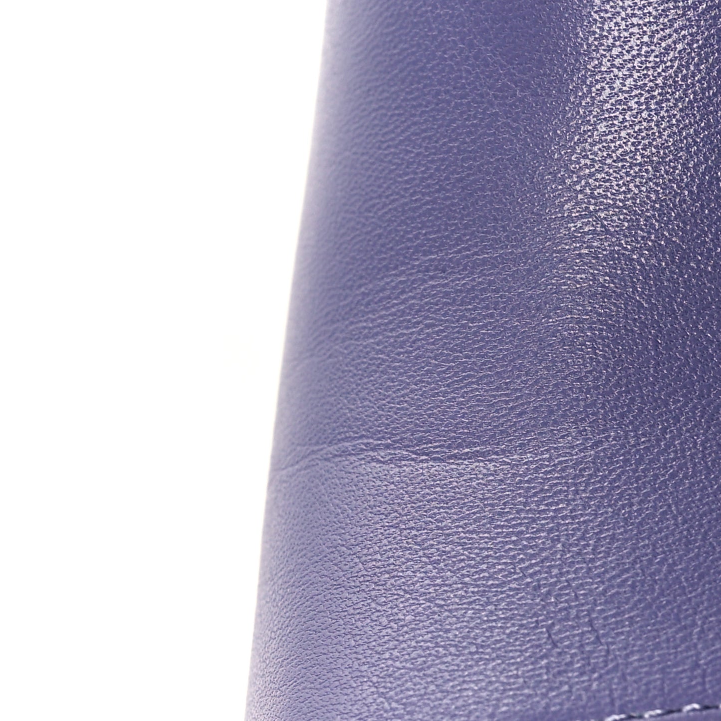 Lambskin Stretch Mule Sandals 39.5 Lavender