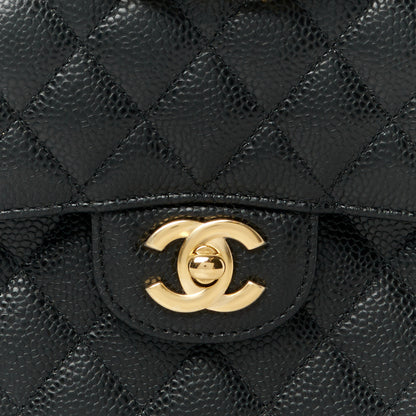 Chanel Caviar Quilted Small Double Flap Black 9 of 12