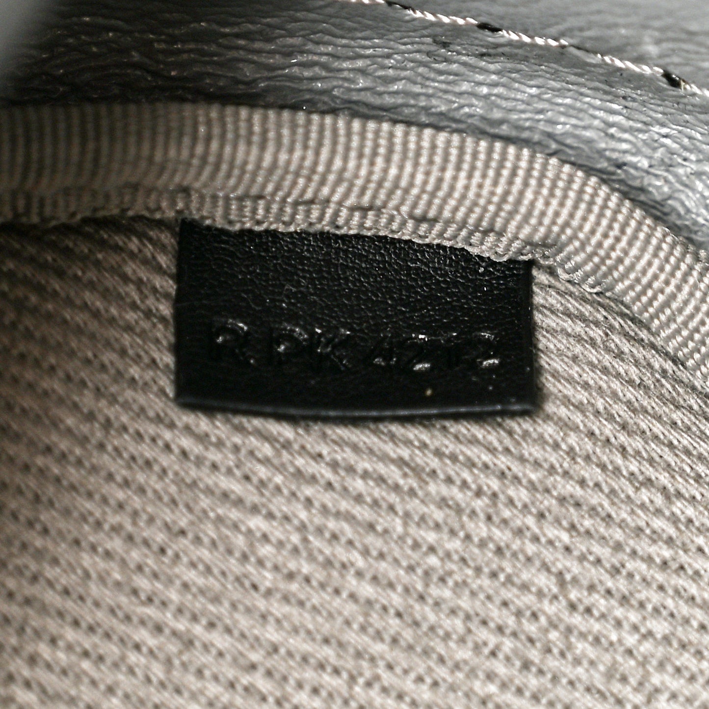 Grained Calfskin Mini The Bucket Bag Black