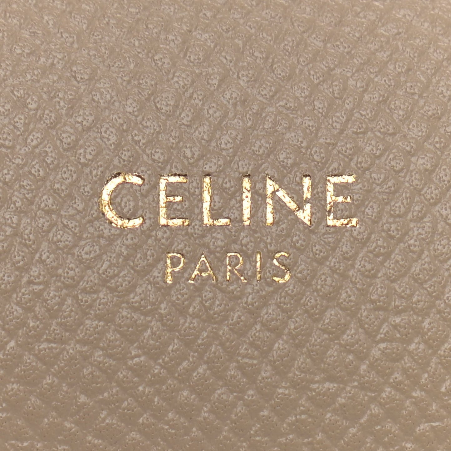 Grained Calfskin Mini Belt Bag Light Taupe
