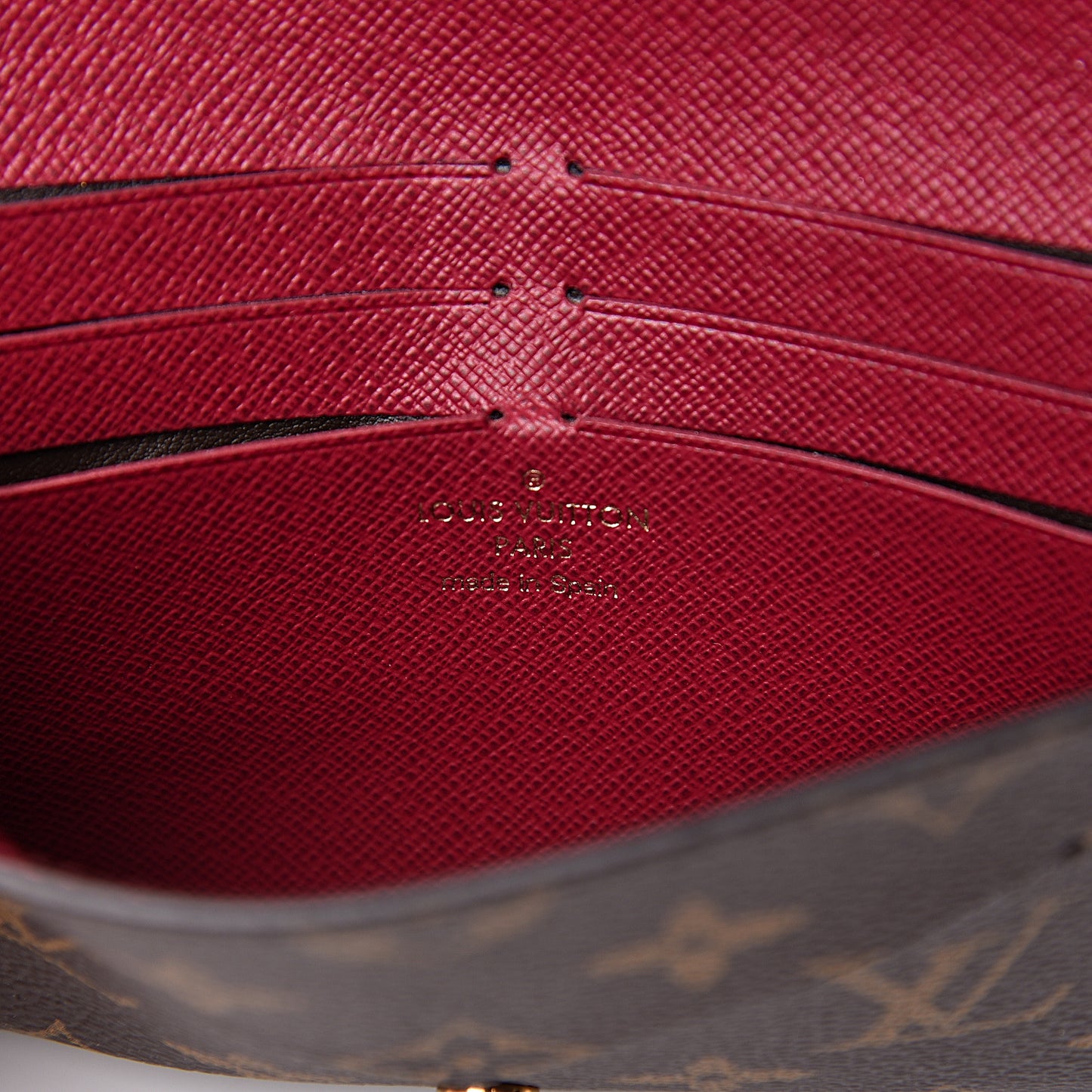 Monogram Jeanne Wallet Fuchsia