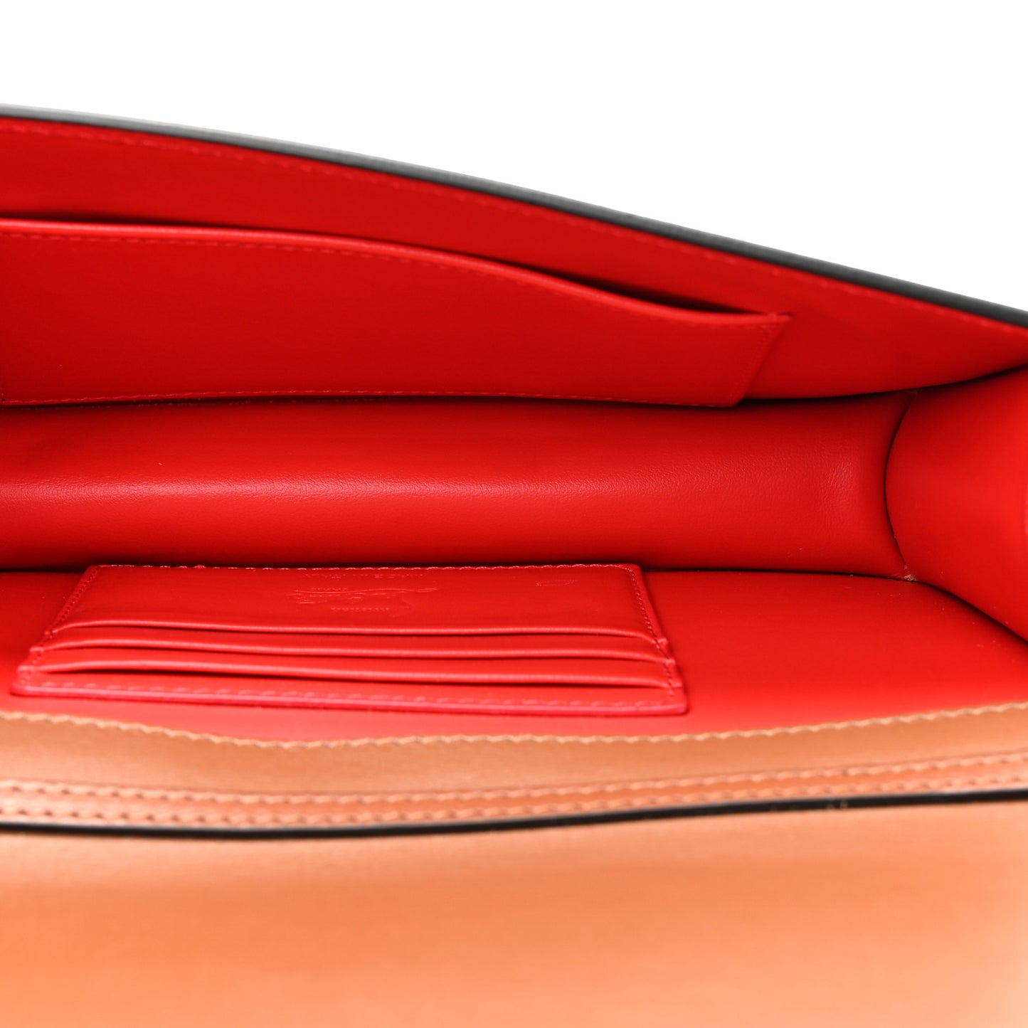 Calfskin Loubi54 Crossbody Clutch Biscotto