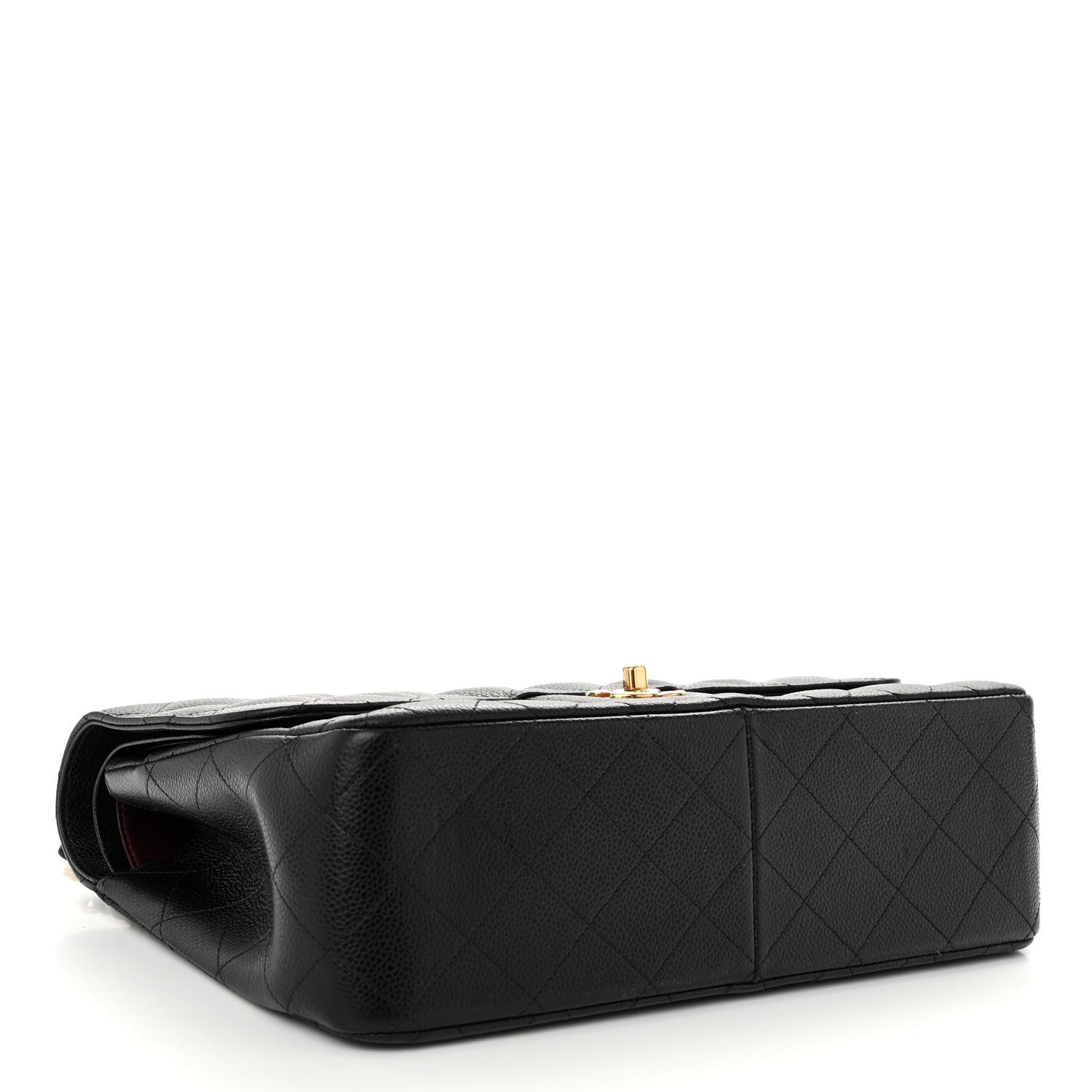 Chanel Caviar Quilted Jumbo Double Flap Black 4 of 10