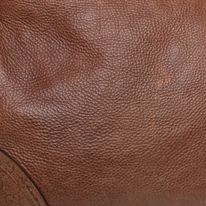 Gucci Calfskin Guccissima Trim Large Signoria Hobo Brown 23 of 23