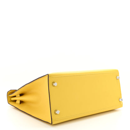 Hermes Epsom Kelly Sellier 28 Jaune De Naples 4 of 12