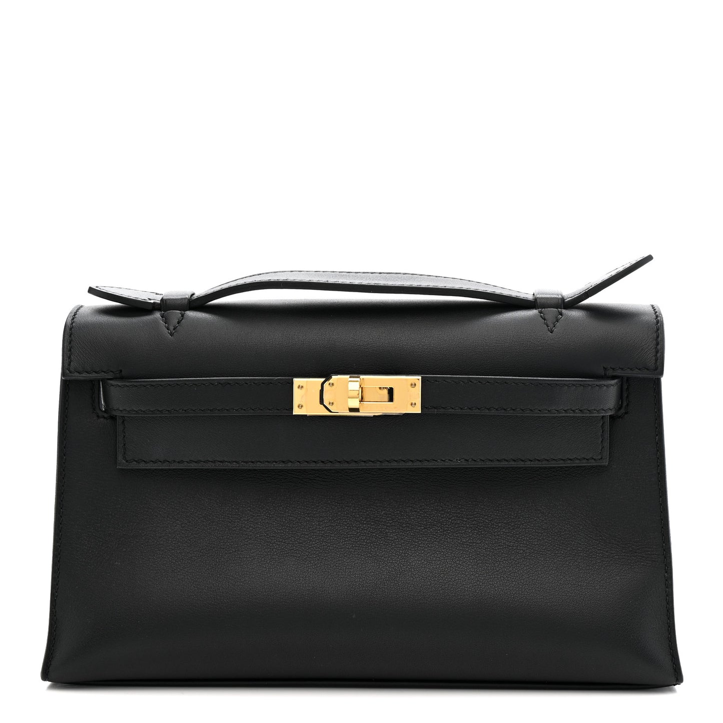 Swift Kelly Pochette Clutch Black